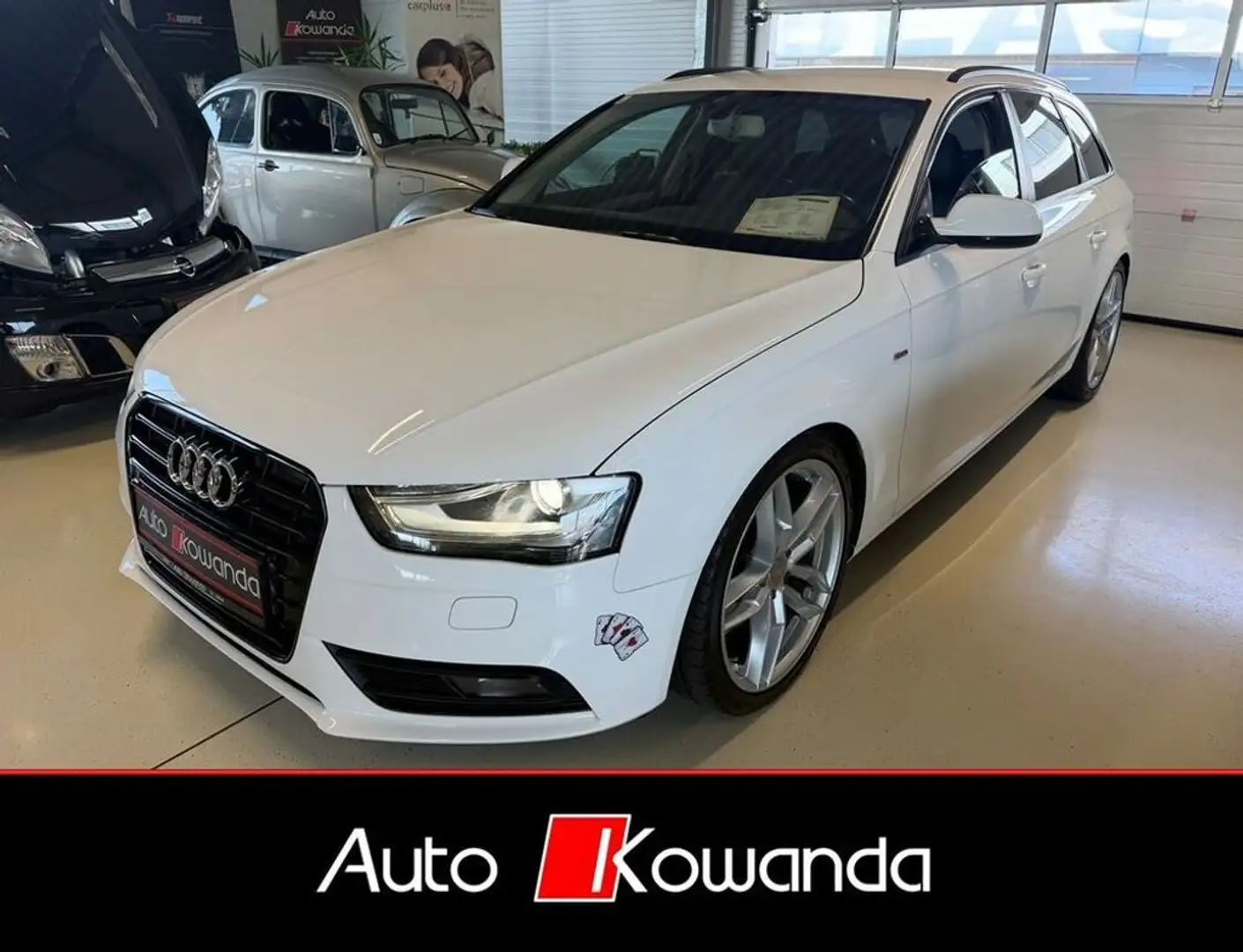 Audi A4 Avant 3,0 TDI S-Line -Super Ausstattung Weiß - 2