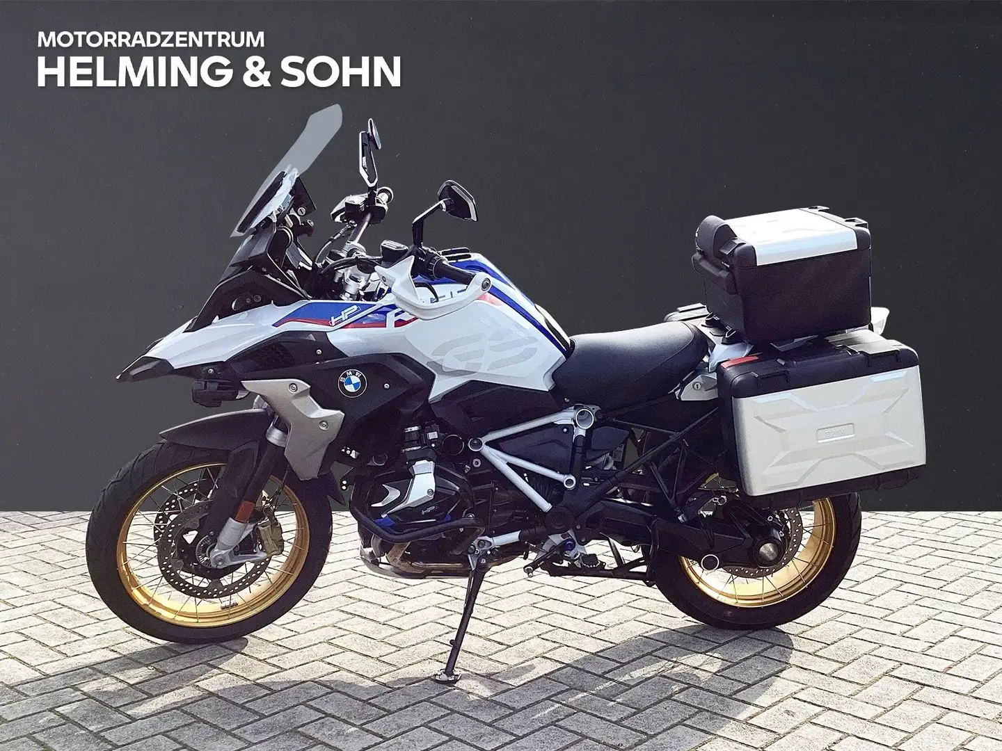 BMW R 1250 GS Blanc - 2