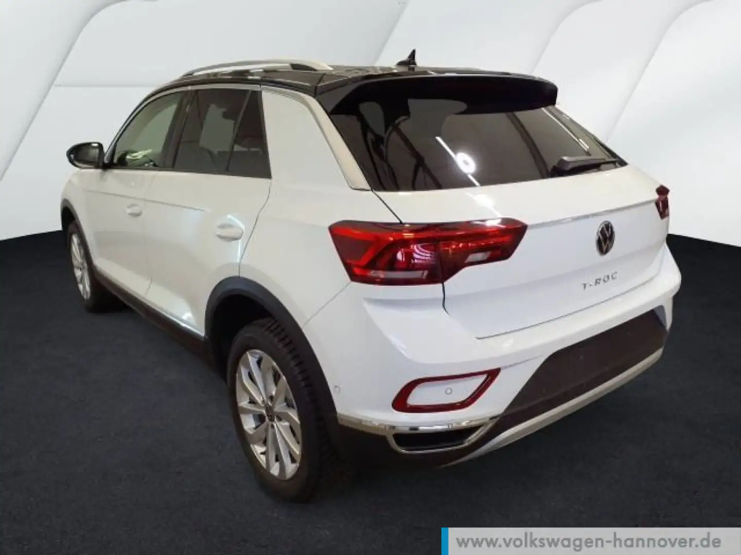 Volkswagen T-Roc 1.5 TSI DSG Style navi LED DigCockp AHK AC Weiß - 2