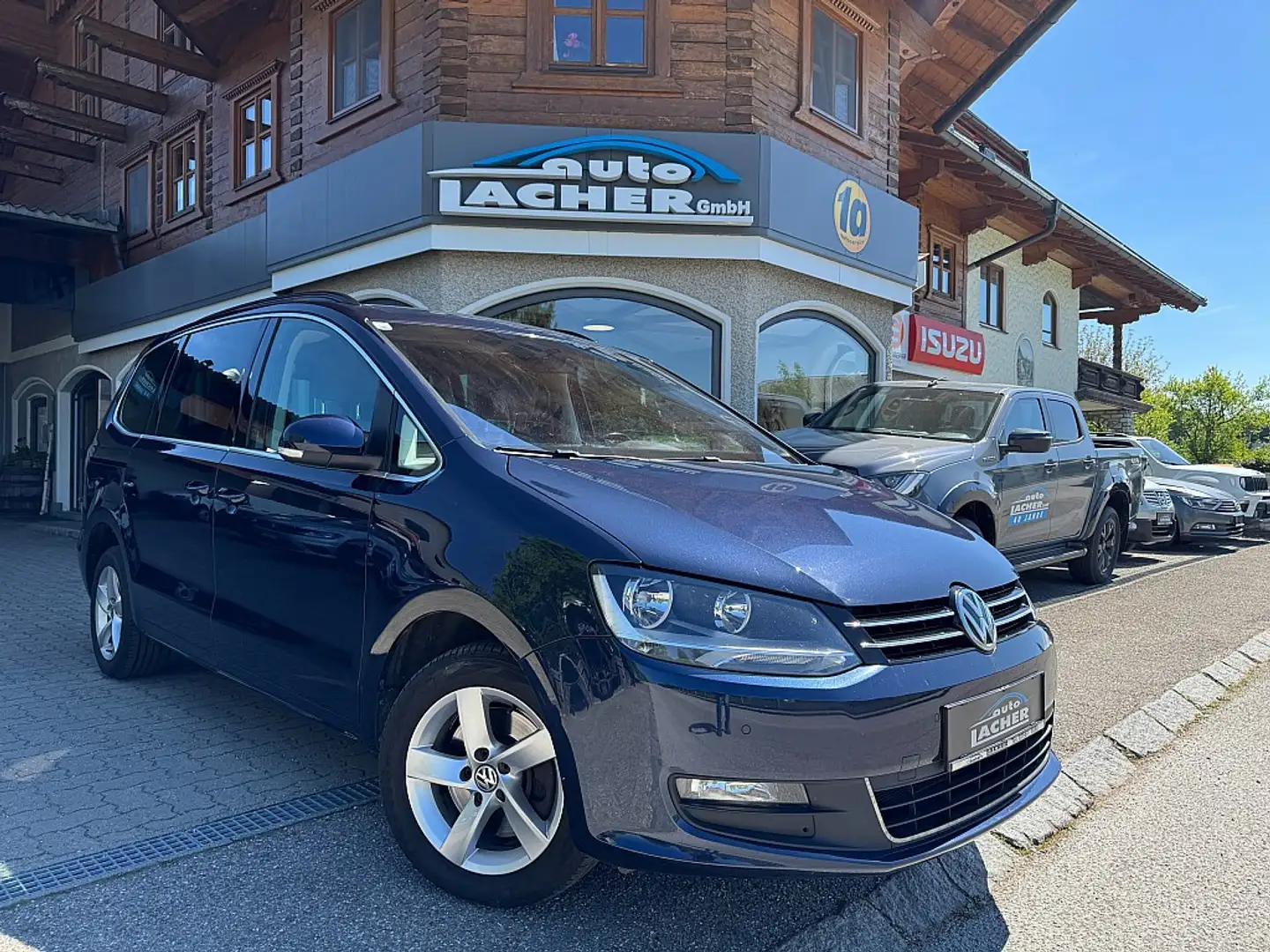 Volkswagen Sharan Comfortline SCR 2,0 TDI DSG Blau - 1