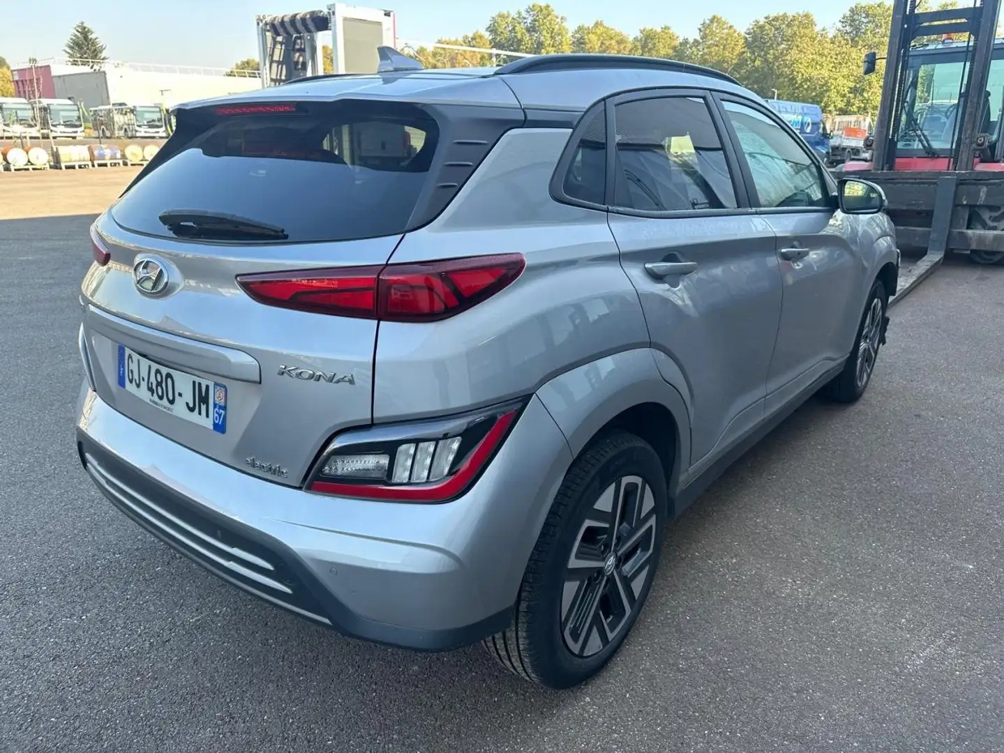 Hyundai KONA EV Gris - 2