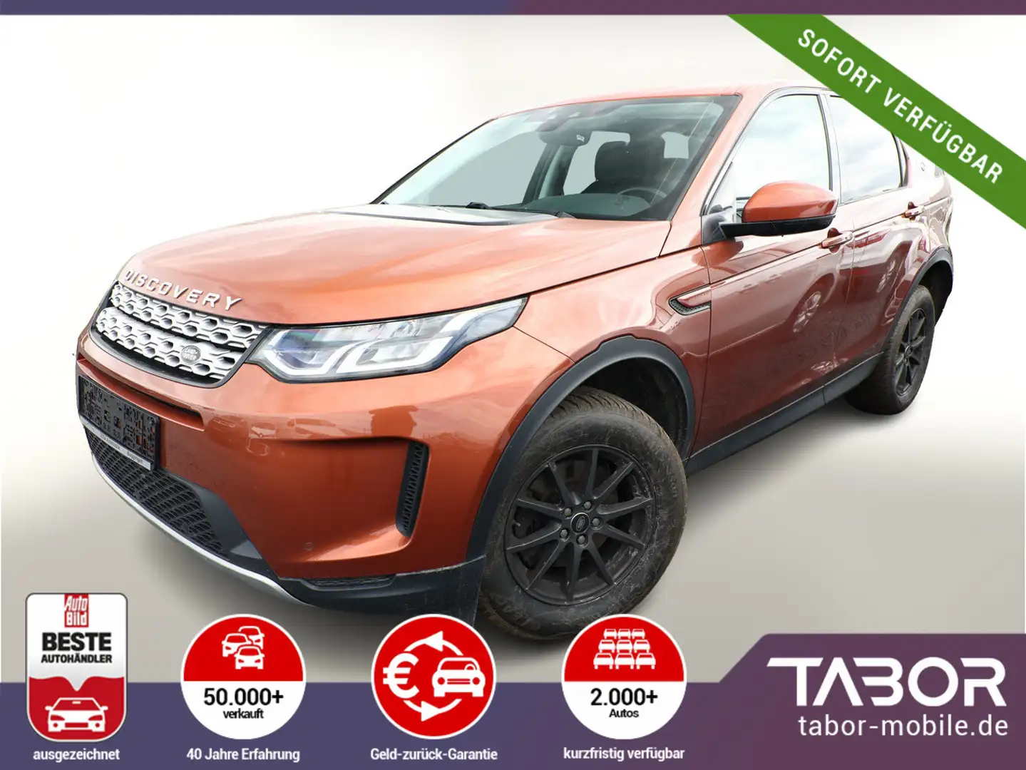 Land Rover Discovery Sport D150 Aut. AWD StandH Nav LED PDC Orange - 1