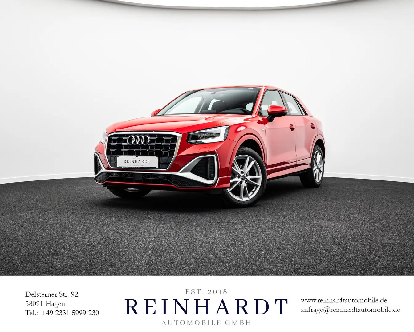 Audi Q2 35TFSi S LINE 18Z/SPORT-FW/NAV+/VC/APS/2-ZONE Rot - 1