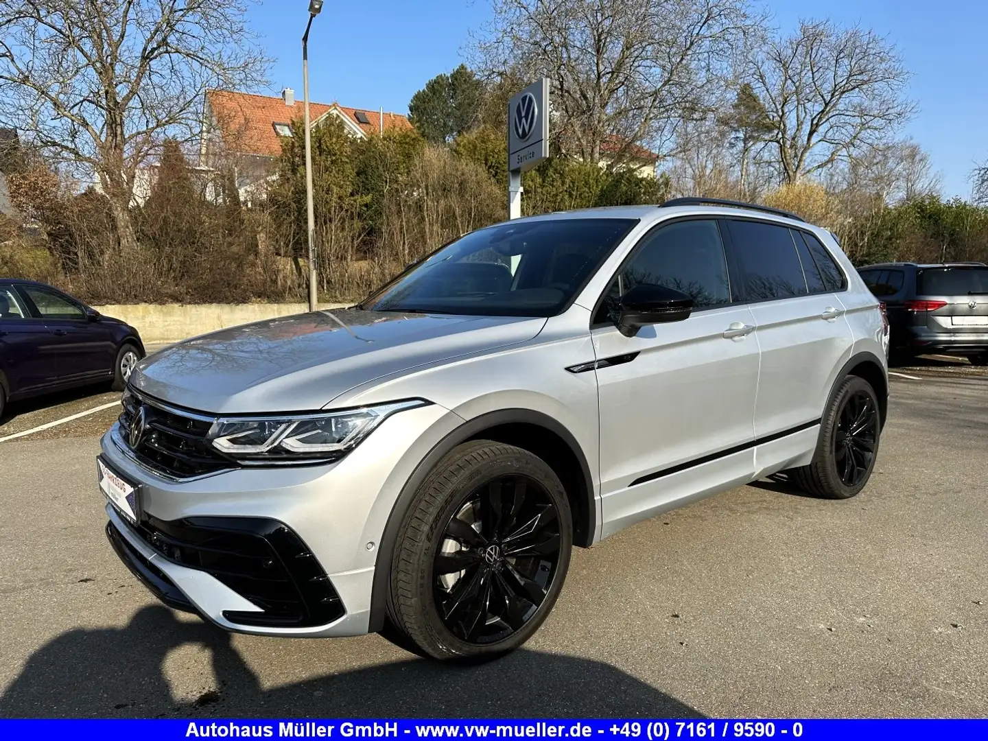 Volkswagen Tiguan Tiguan 2.0 TSI OPF 4Motion DSG R-Line Leder Matrix Argent - 1