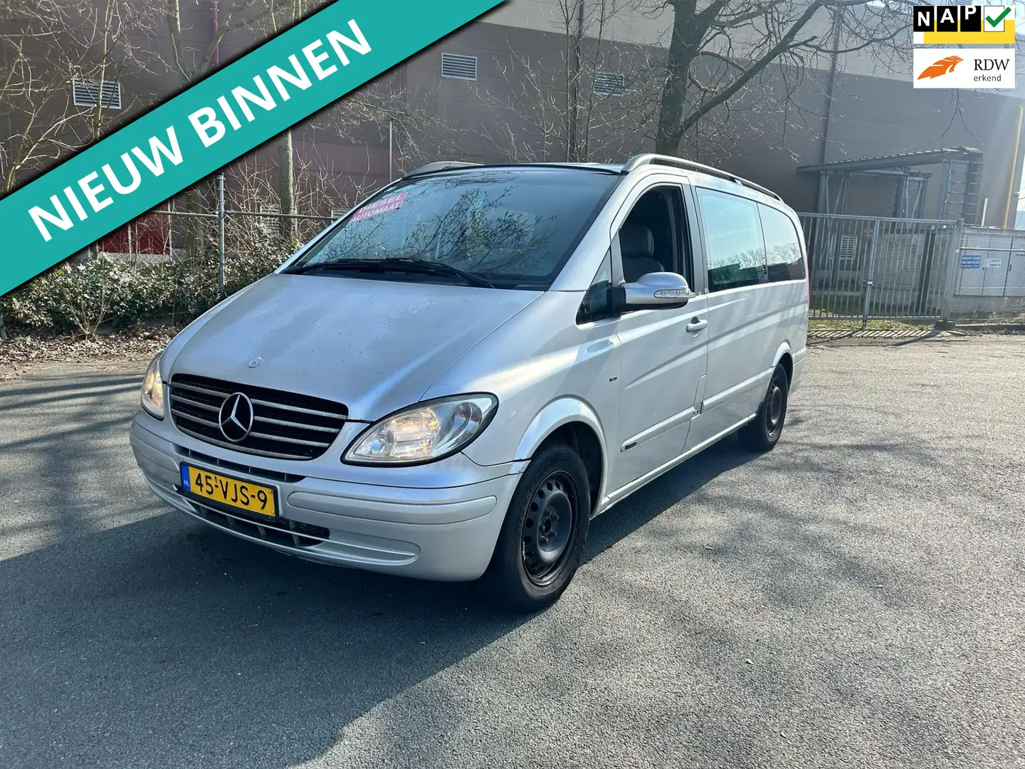 Mercedes-Benz Viano 2.2 CDI Trend Lang RIJDT EN SCHAKELT GOED Zilver - 1