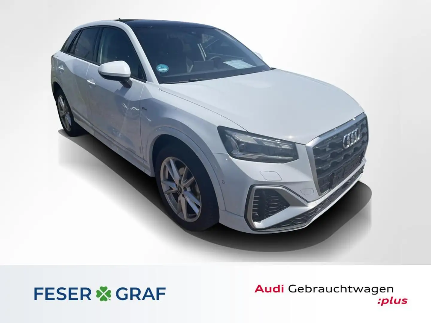 Audi Q2 35 TFSI S-line Stronic,Matrix,Navi+,Pano,Kamera Bianco - 1