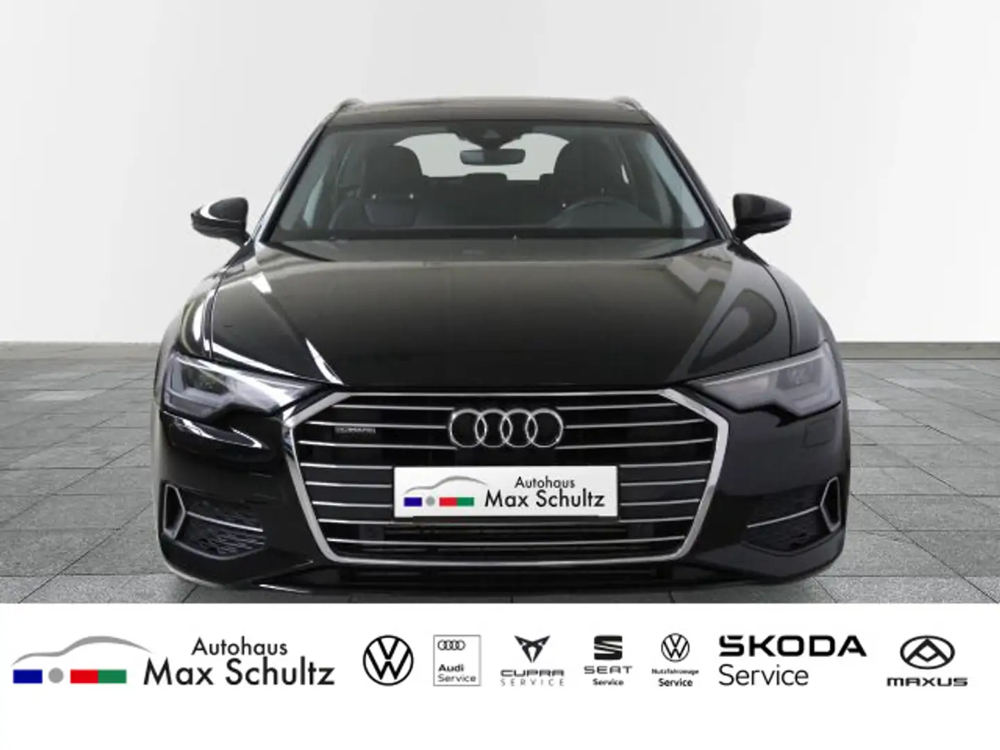 Audi A6 55 TFSI QUATTRO SPORT+LEDER+PANO+AHK. Zwart - 2