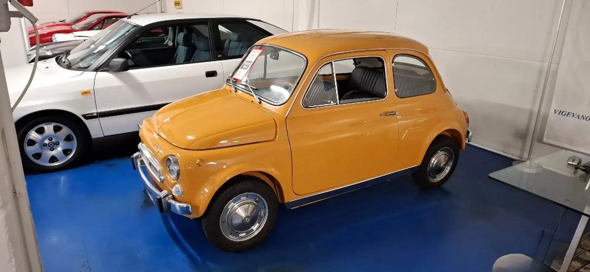Fiat 500 FRANCIS LOMBARDI***COMPLETAMENTE RESTAURATA*** Geel - 1