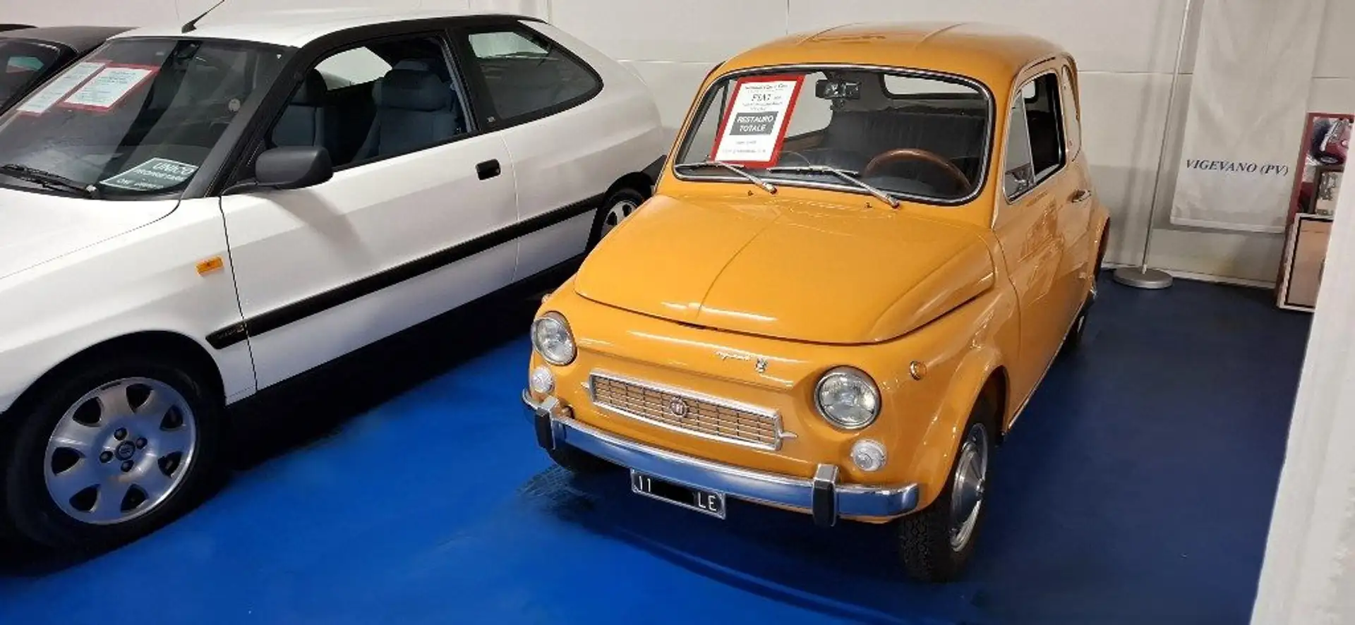 Fiat 500 FRANCIS LOMBARDI***COMPLETAMENTE RESTAURATA*** Geel - 2