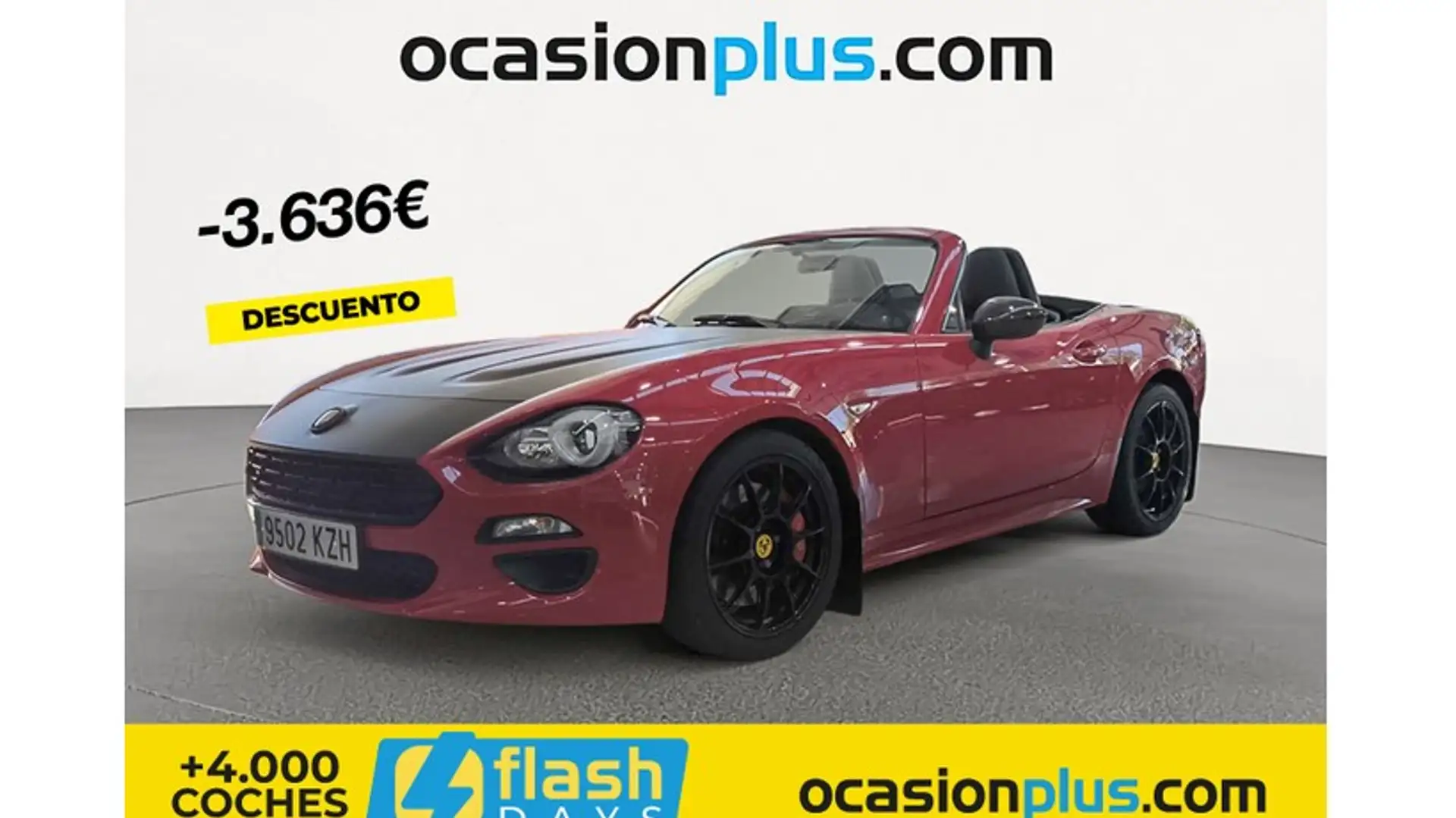 Fiat 124 Spider 1.4 Multiair Lusso Rojo - 1