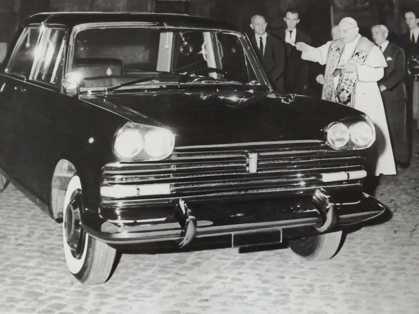 Fiat Das "Papamobil" vom Papst. Sensationelles Unikat Zwart - 2