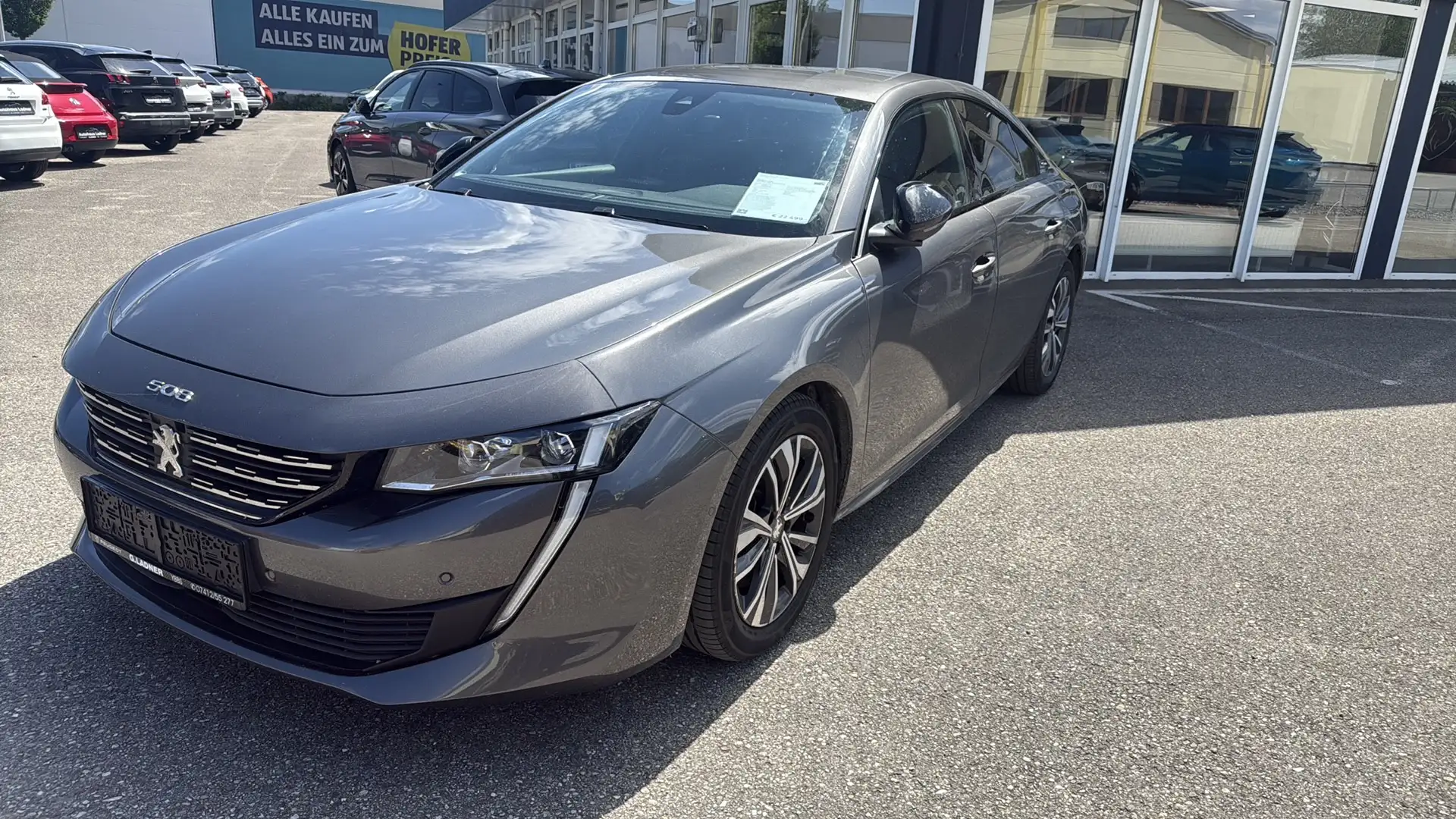 Peugeot 508 Allure Pack Plugin Hybrid 225 EAT8 Grau - 1