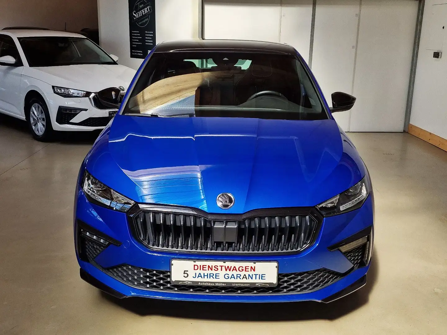 Skoda Scala II Monte Carlo 150PS DSG 5J-GAR AHK Matrix Bleu - 2