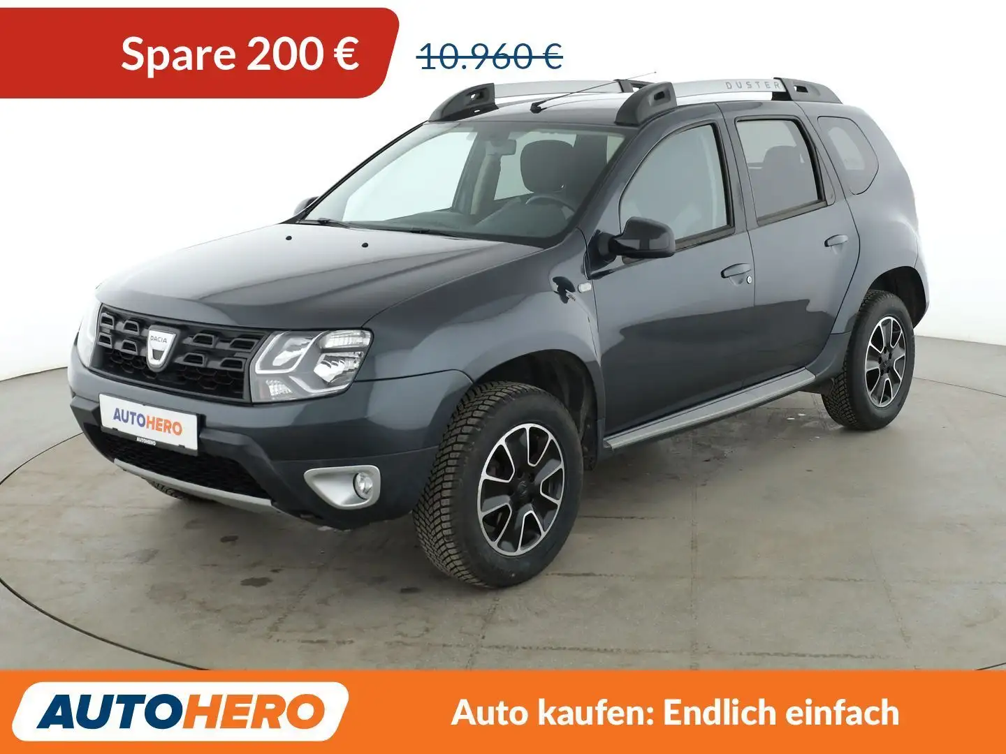 Dacia Duster 1.2 TCe Black Shadow 4x2*NAVI*PDC*SHZ*AHK*KLIMA* Gris - 1