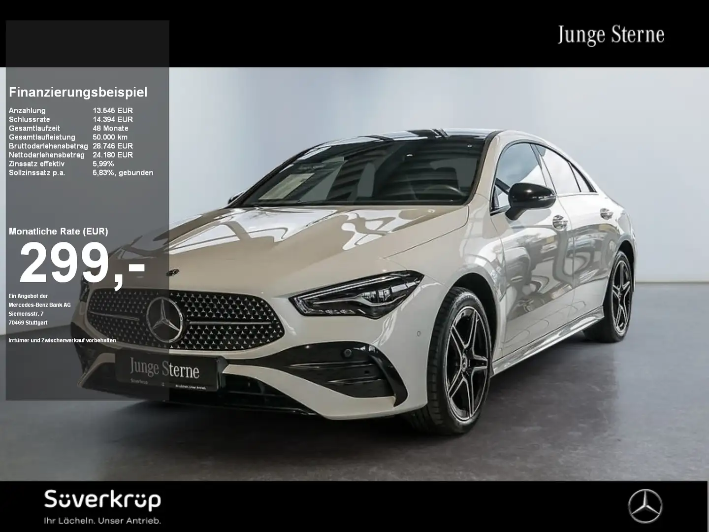 Mercedes-Benz CLA 250 e Coupé , AMG NIGHT PREMIUM KAMERA SPUR Blanco - 1