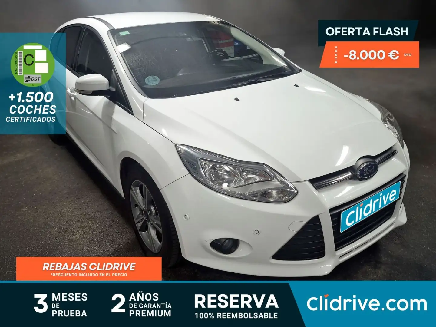 Ford Focus Sportbreak 1.0 Ecoboost ST Line Blanco - 1