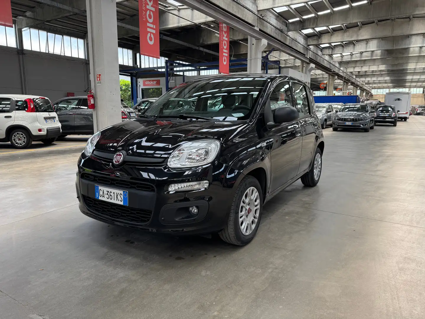 Fiat Panda Panda 1.2 Easy s Zwart - 1