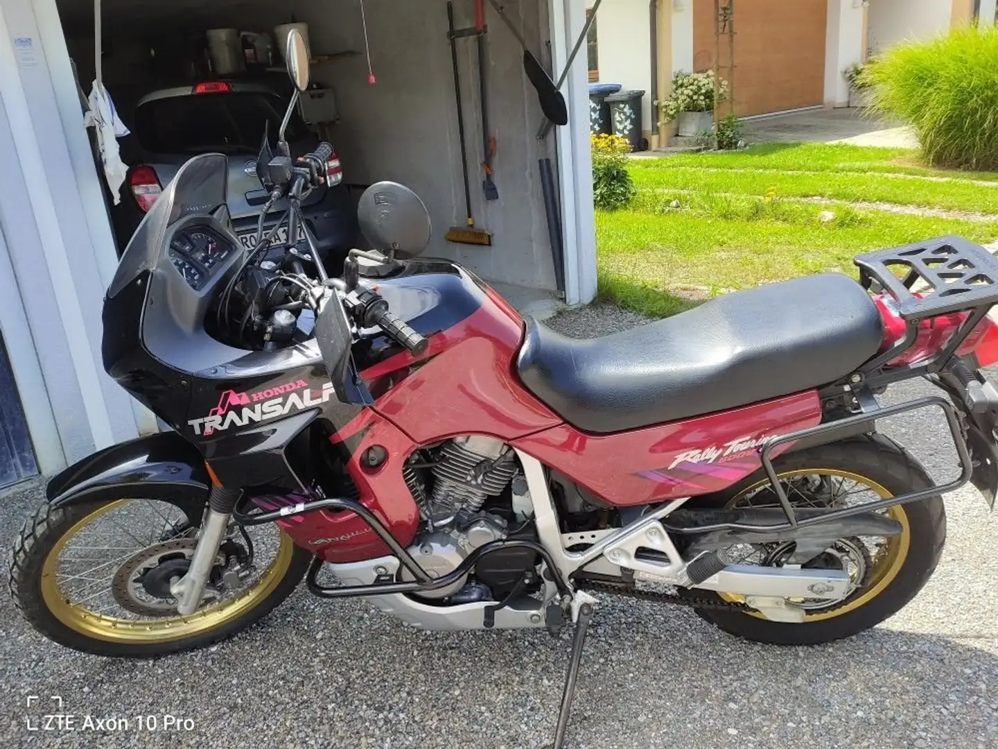 Honda Transalp 600 PD 06 Piros - 1