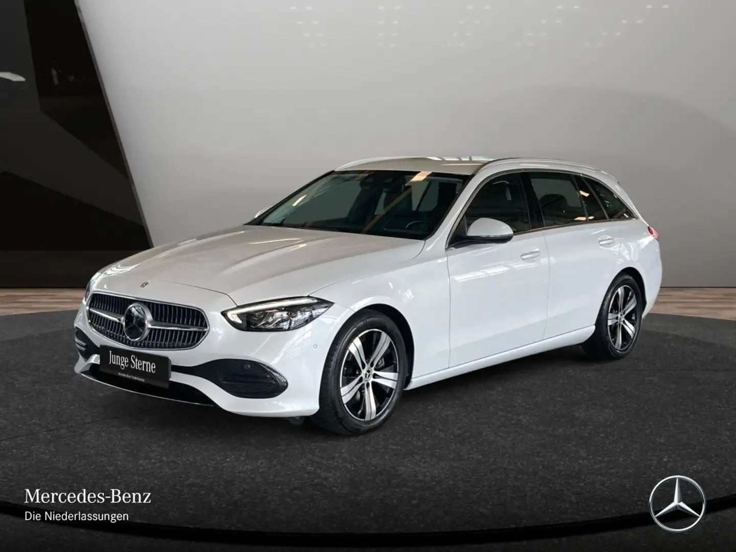 Mercedes-Benz C 200 T 4M AVANTG+AHK+LED+KAMERA+KEYLESS+9G Weiß - 2