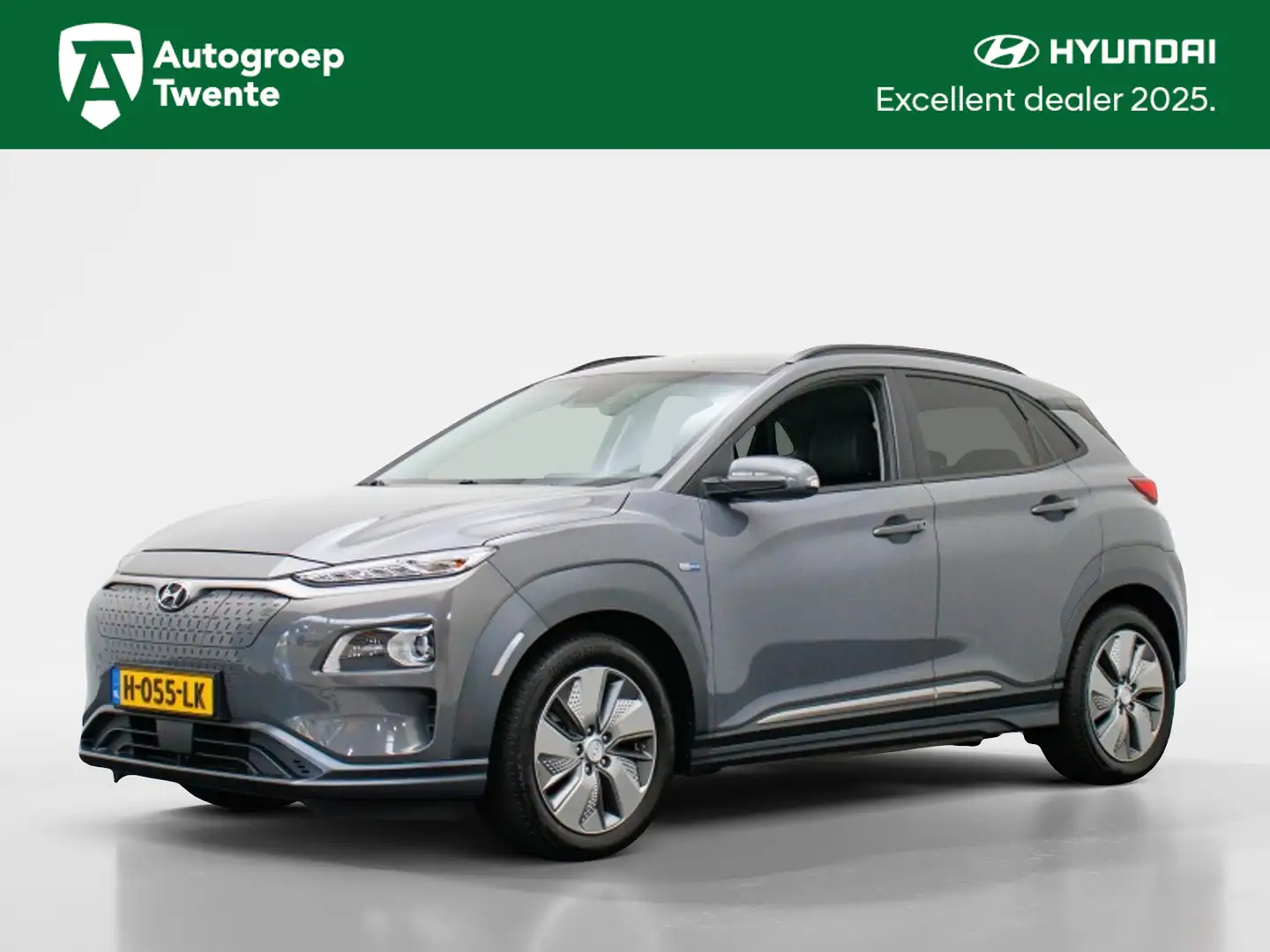 Hyundai KONA EV Premium 64 kWh | Warmtepomp | Snelladen Gris - 1