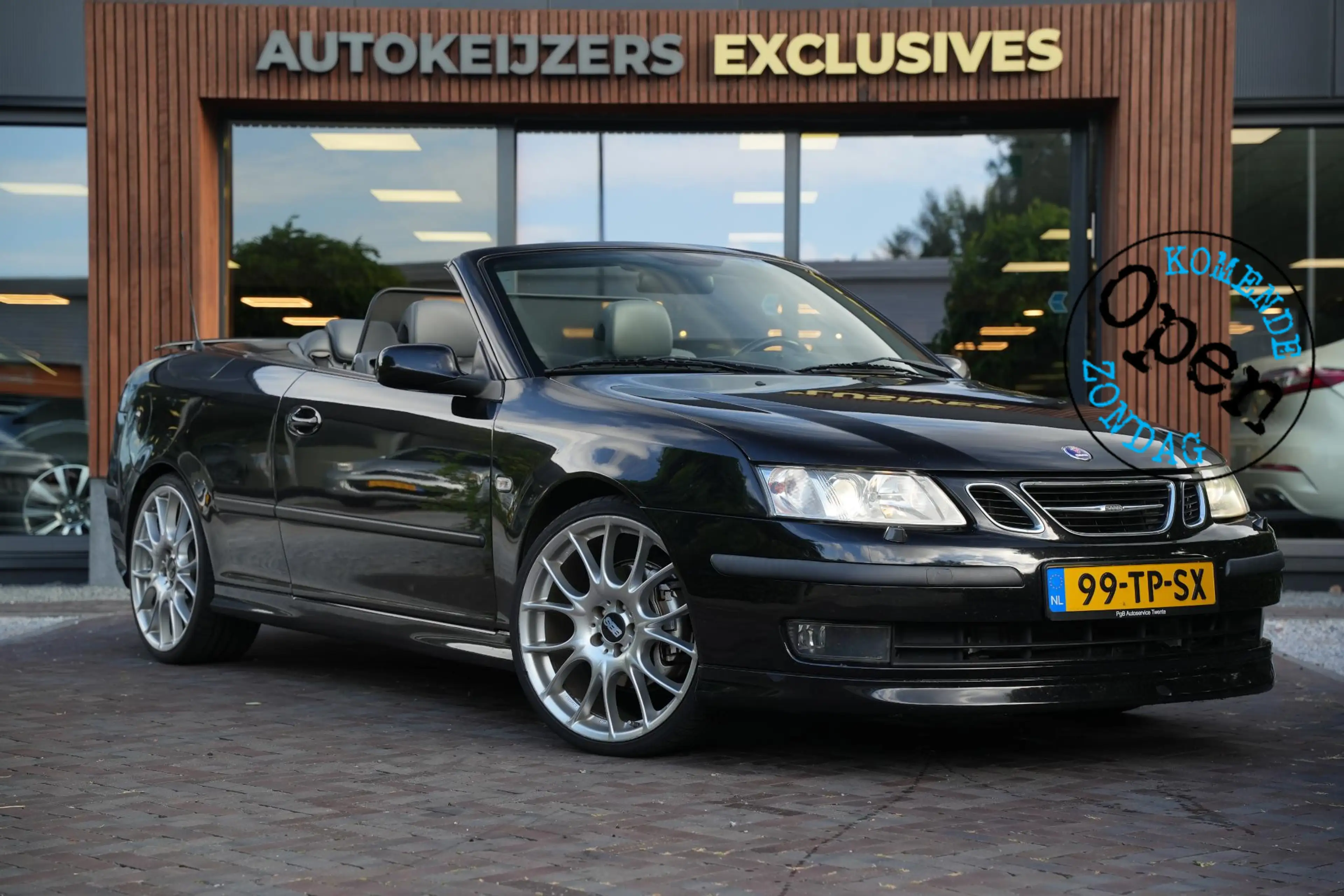 Saab 9-3 Cabrio 2.8 V6 T Aero Unieke staat!