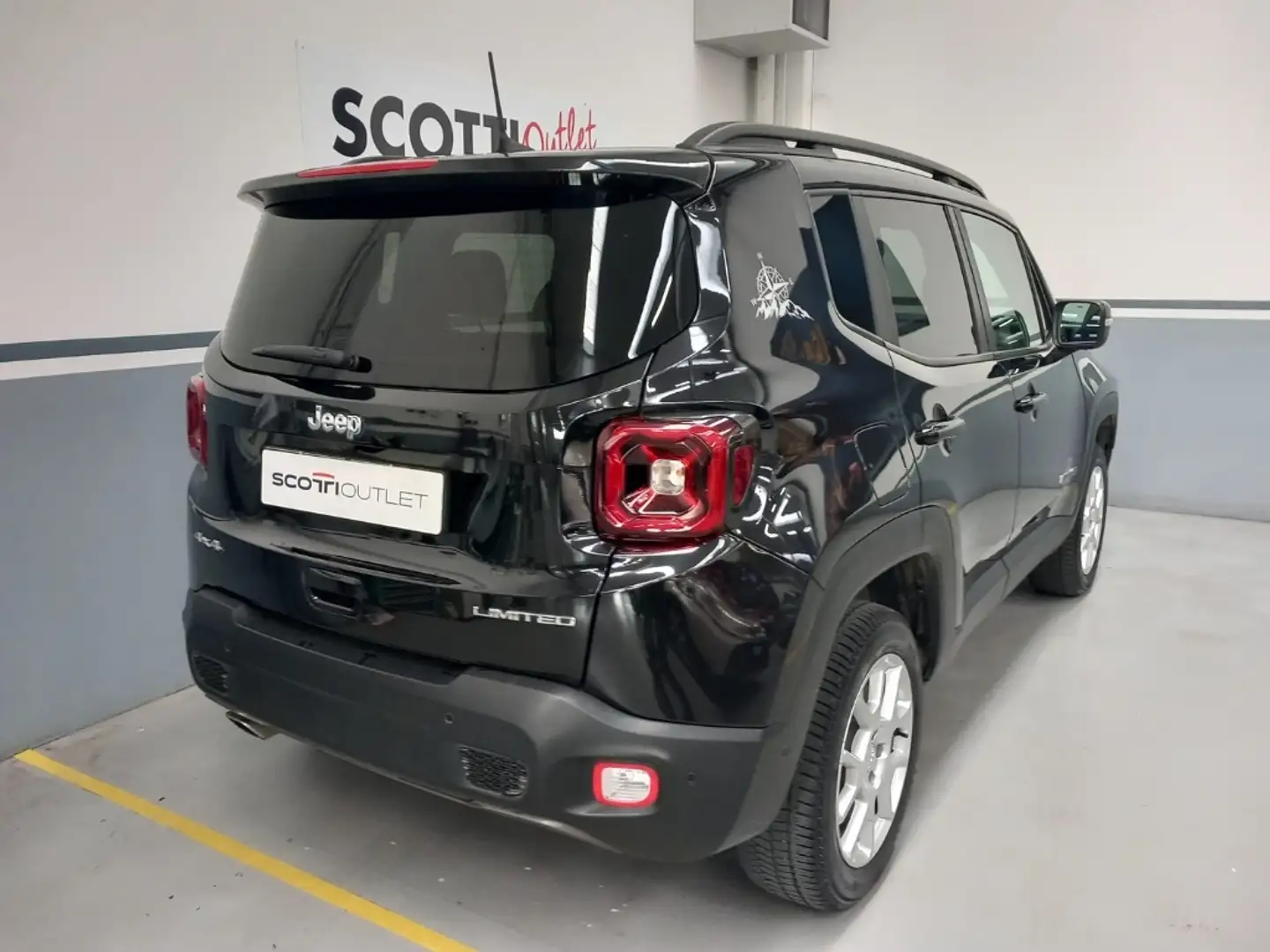 Jeep Renegade 2.0 Multijet 140CV 4WD Limited Nero - 2