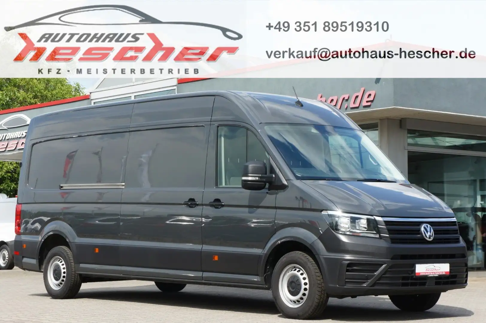 Volkswagen Crafter Kasten 35 LR 2.0 TDI Automatik *NAVI*AHK Gris - 1