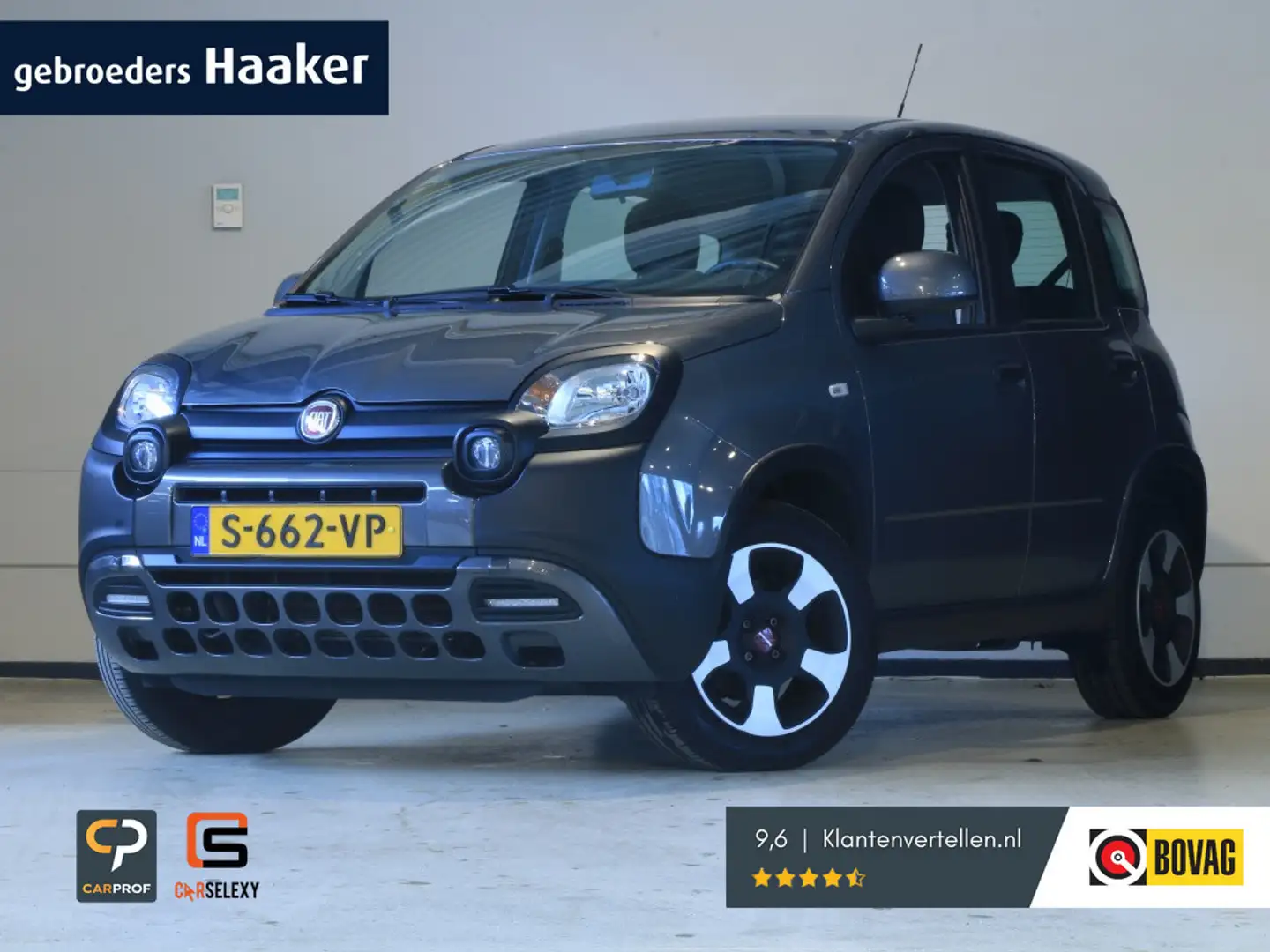 Fiat Panda 1.0 Hybrid City Cross * 12 mnd BOVAG garantie * RI Gris - 1