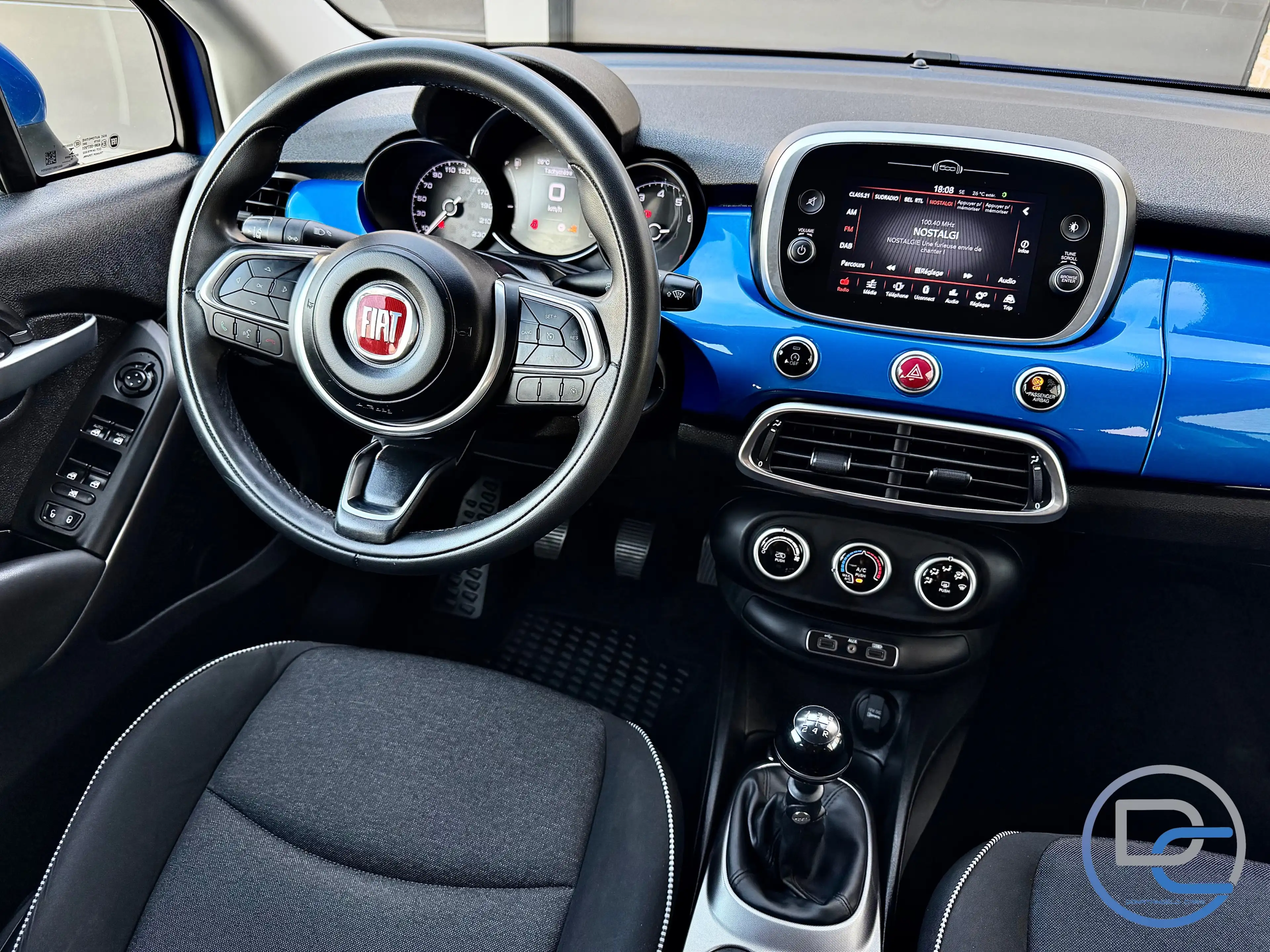 Fiat 500X 500X 1.6i E-torq 110CV EURO6D CAMÉRA DE RECUL APPLE CARPLAY — photo 12