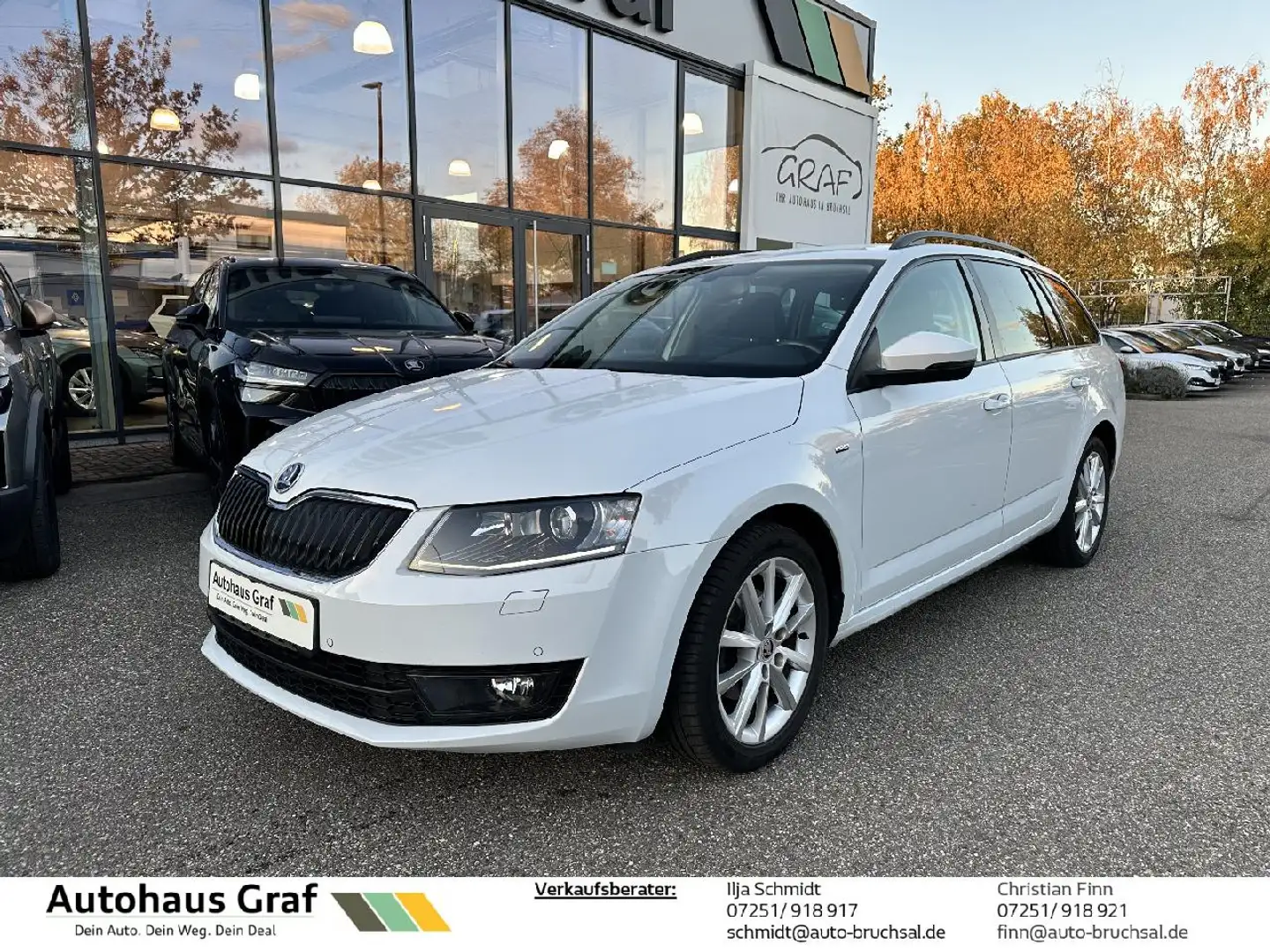 Skoda Octavia Octavia Combi Joy Klima*Navi*SHZ Weiß - 1