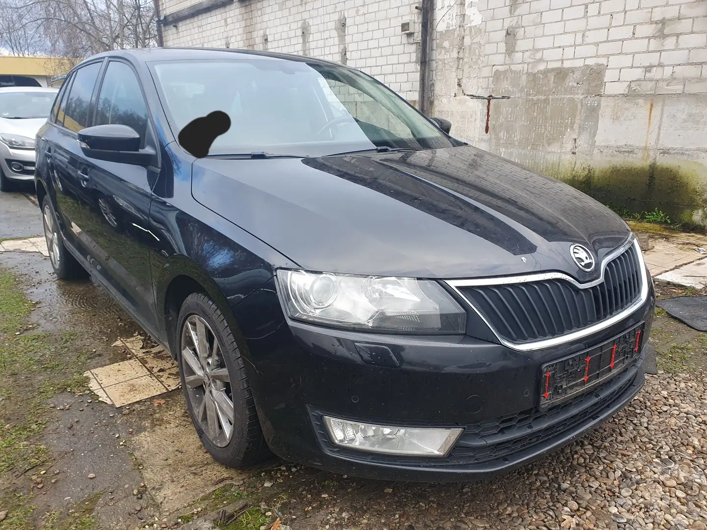 Skoda Rapid/Spaceback Joy Klima Navi Noir - 1