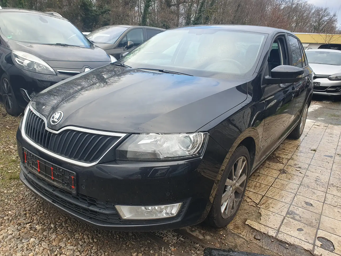 Skoda Rapid/Spaceback Joy Klima Navi Noir - 2