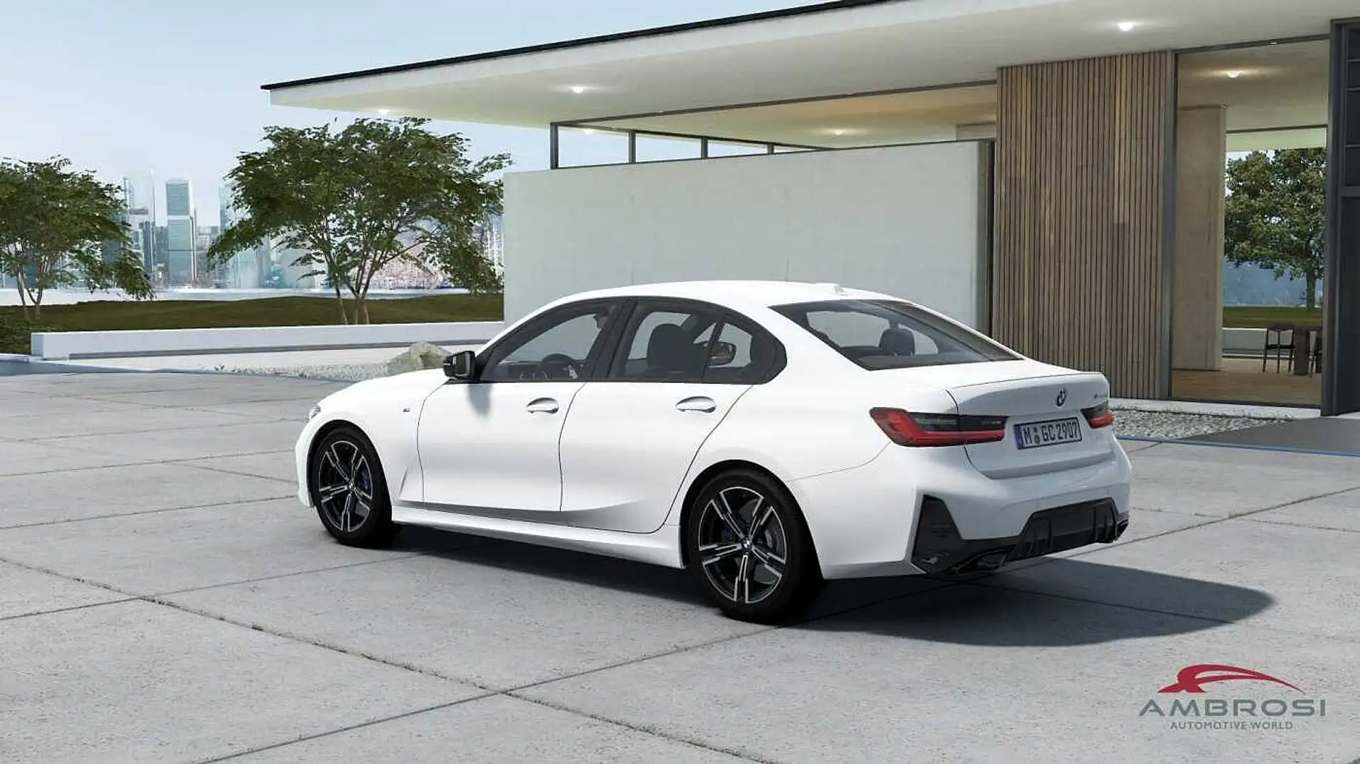 BMW 340 Berlina M340d 48V xDrive Fehér - 2
