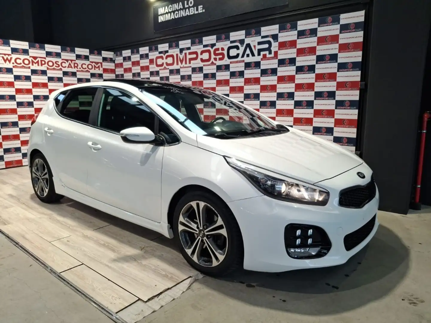Kia Ceed / cee'd 1.6CRDI VGT GT Line 136 Bianco - 1