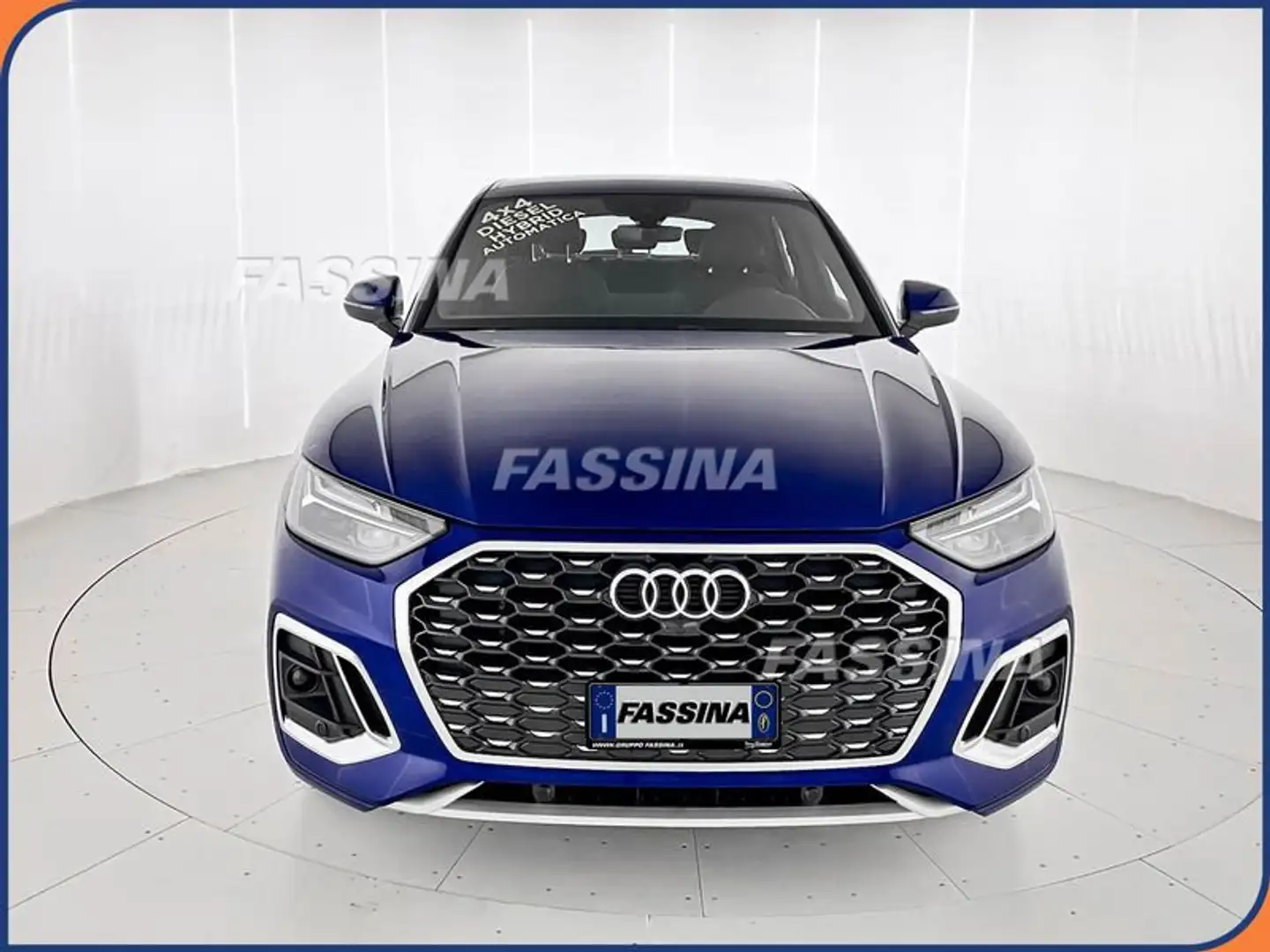 Audi Q5 SPB 40 TDI quattro S tronic S line plus Blu/Azzurro - 2