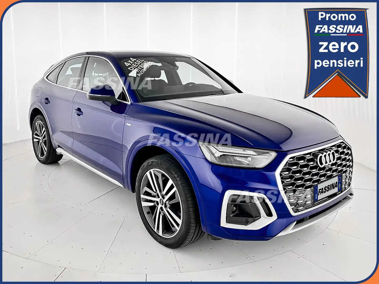 Audi Q5 SPB 40 TDI quattro S tronic S line plus Blu/Azzurro - 1