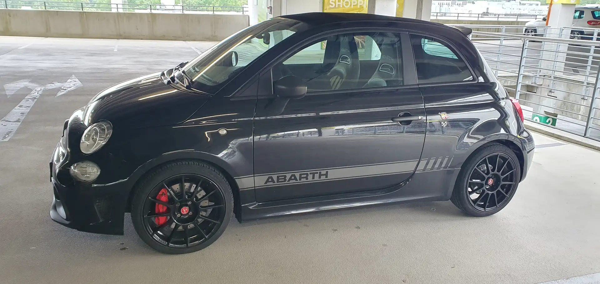 Fiat 595 Abarth 500 C C Automatik Competizione Schwarz - 2