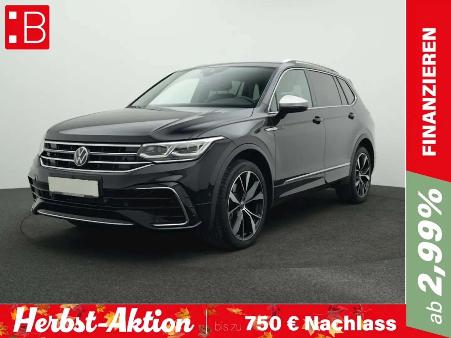 Volkswagen Tiguan Allspace 2.0 TSI DSG 4Mo. R-Line 5-SITZE AHK H&K NAVI PRO A Schwarz - 1