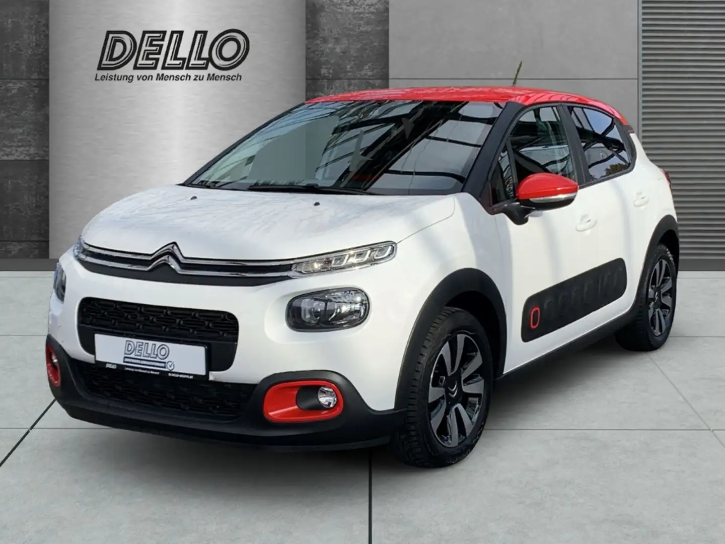 Citroen C3 Feel 1.2 PURETECH FEEL Navi LED Klimaautom DAB SHZ Weiß - 1