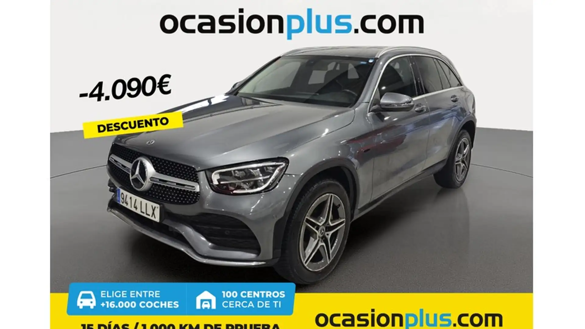 Mercedes-Benz GLC 300 300de 4Matic 9G-Tronic Gris - 1