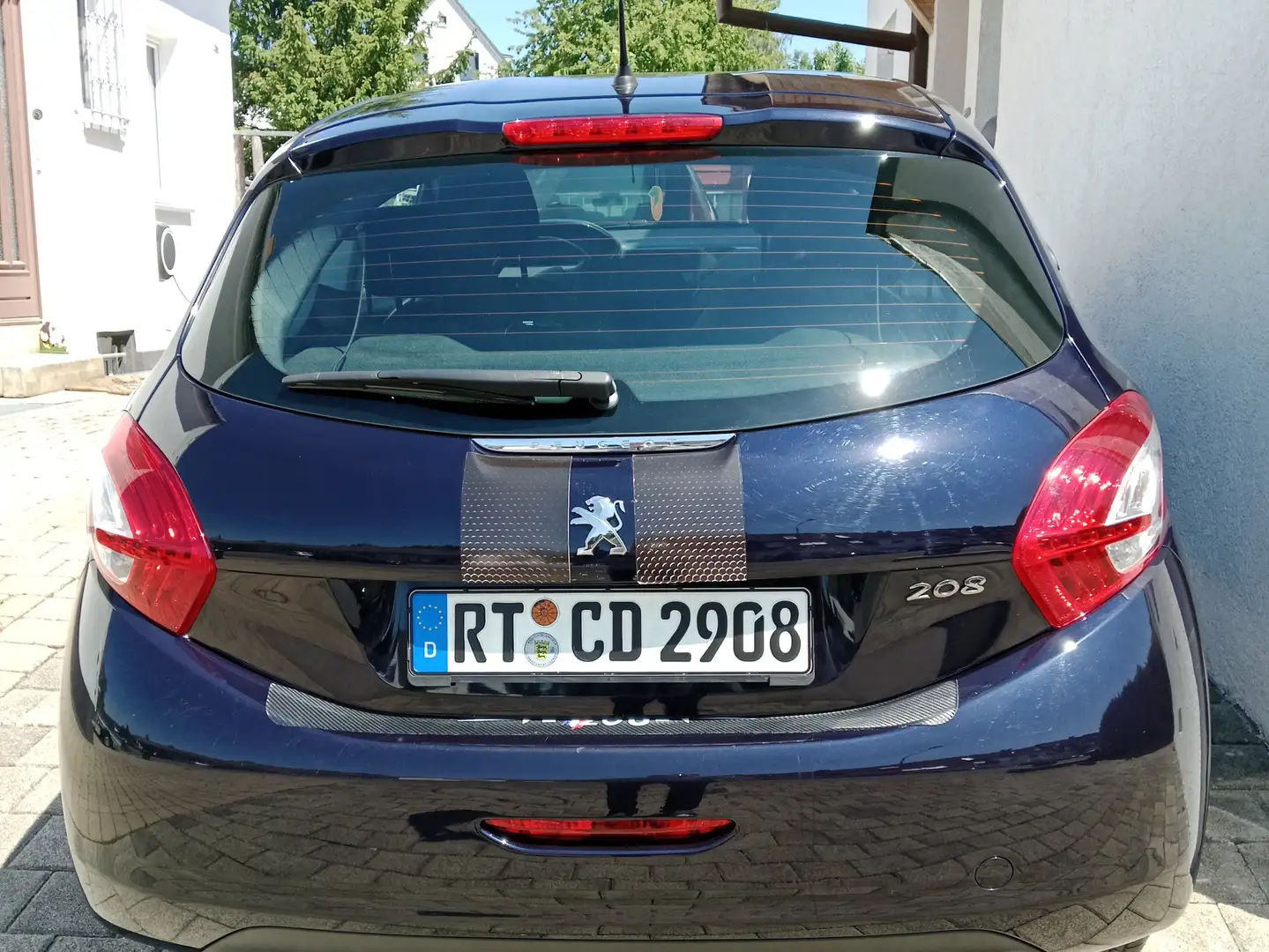 Peugeot 208 208 68 VTI Active KLİMA TÜV Blau - 2