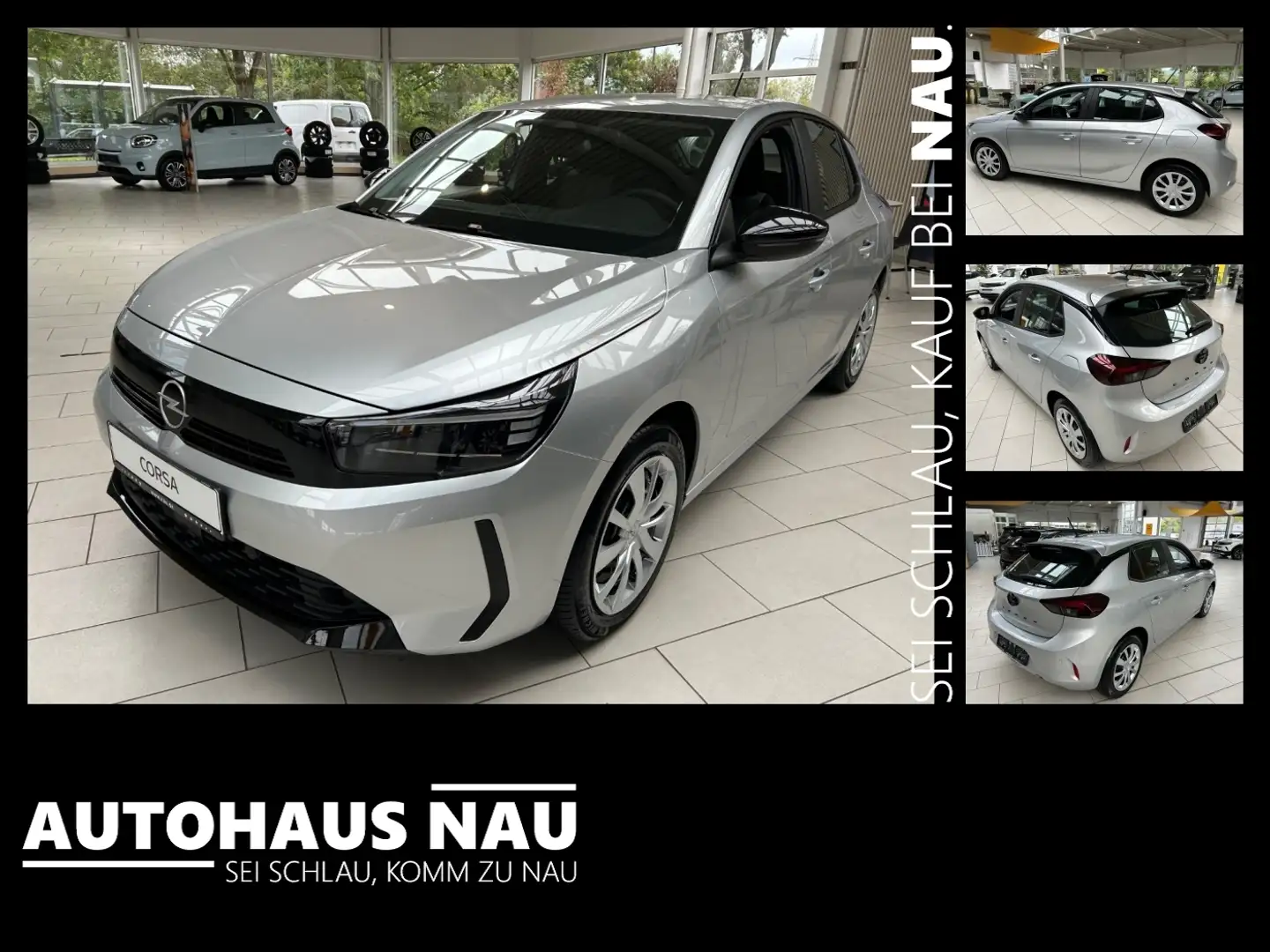 Opel Corsa Edition inkl. Sitzheizung Tageszulassung! Zilver - 1
