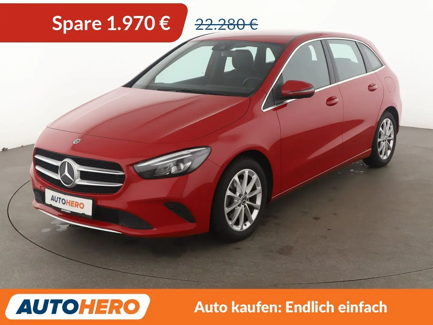 Mercedes-Benz B 200 B 200 Progressive Aut.*NAVI*LED*TEMPO*PDC*SHZ* Rot - 1