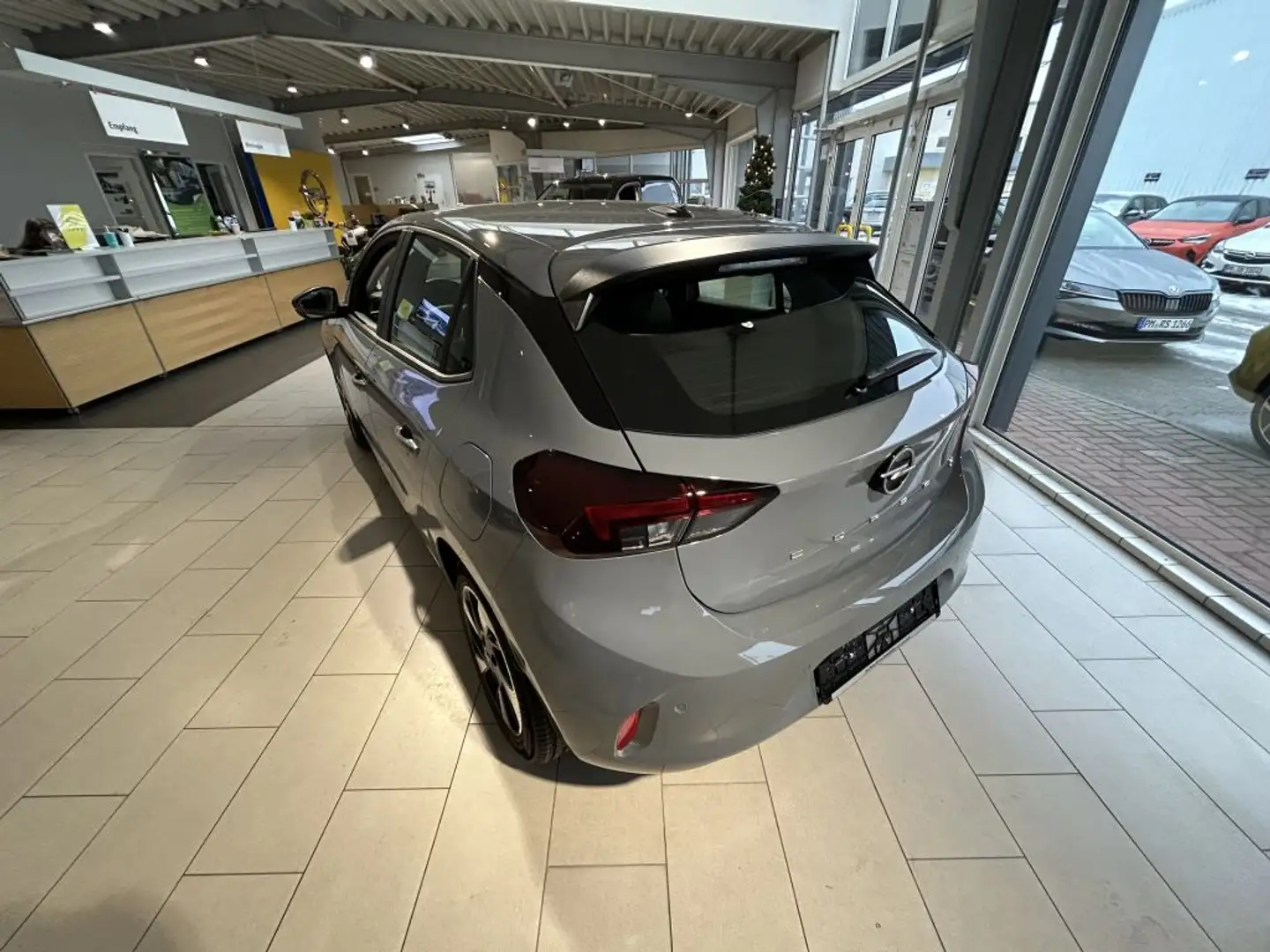 Opel Corsa-e +LED+Klimaaut+11KW+ Grau - 2