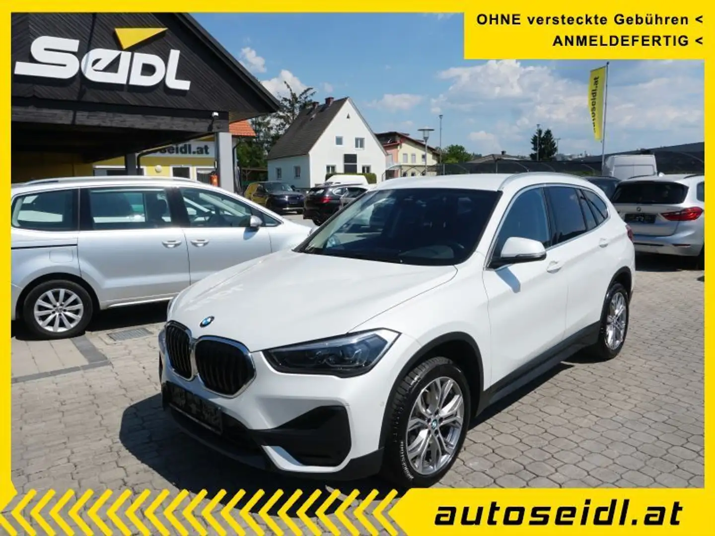 BMW X1 xDrive 18d Aut. *ALLRAD+LED+NAVI* Weiß - 1
