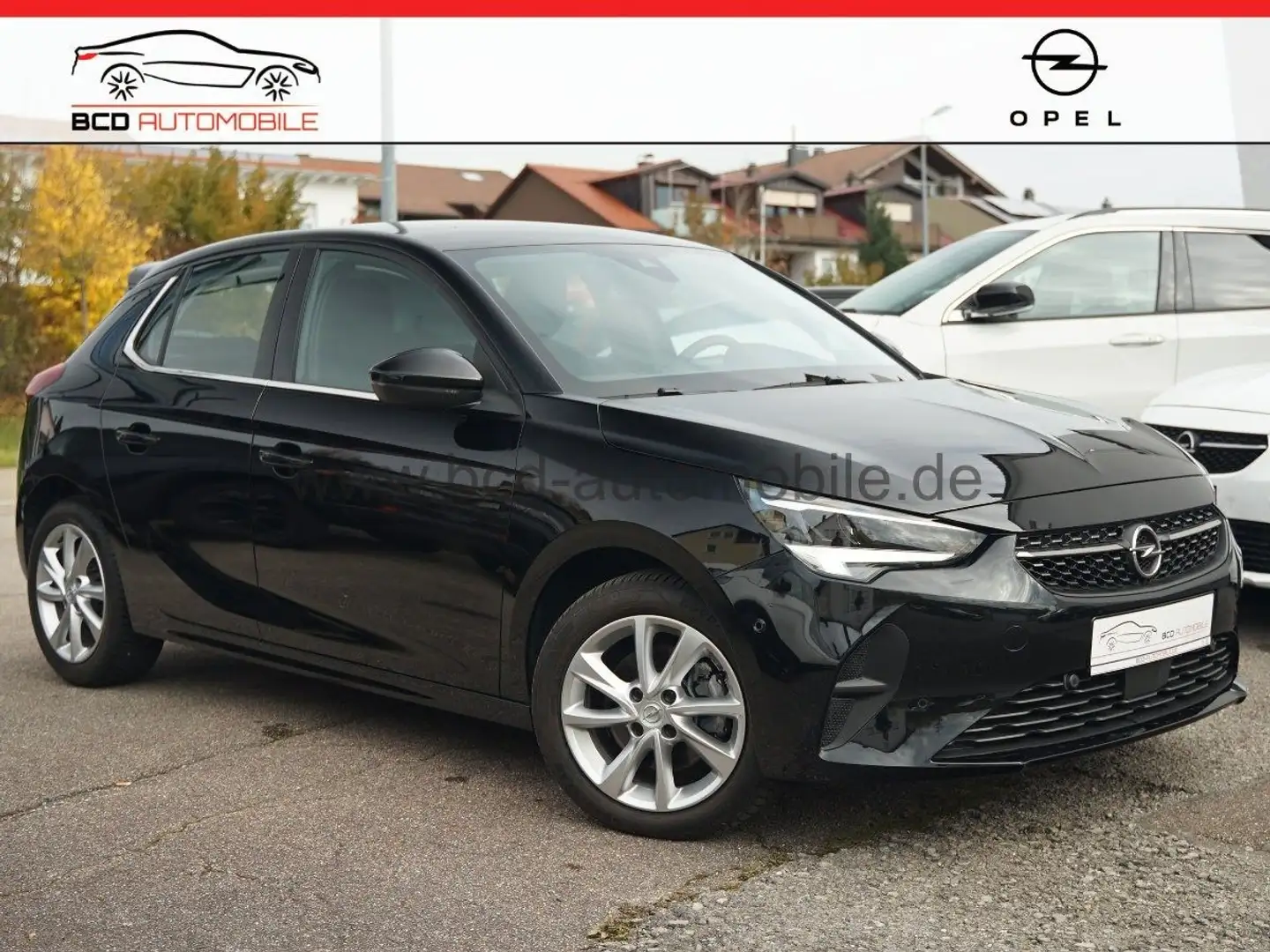 Opel Corsa F Elegance*LED*APPLE*TEMPO*ALU*SPUR*TOTW* Schwarz - 2