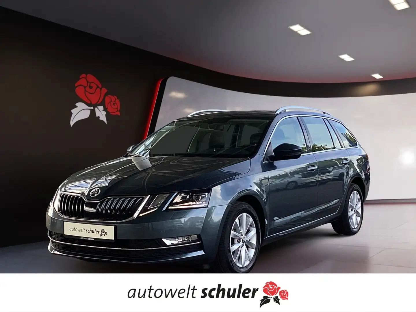Skoda Octavia Combi 2,0 TSI DSG 4x4 Style AHK Kamera Grau - 1
