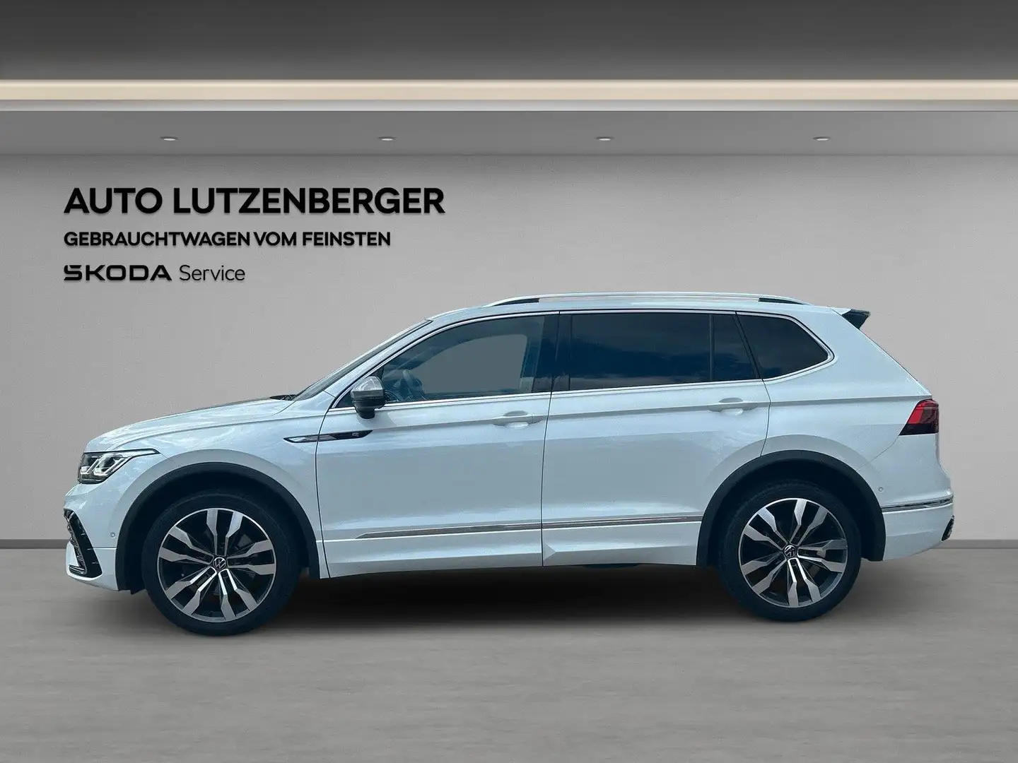 Volkswagen Tiguan Allspace R-Line 2.0TDI DSG 4Motion Pano Weiß - 2