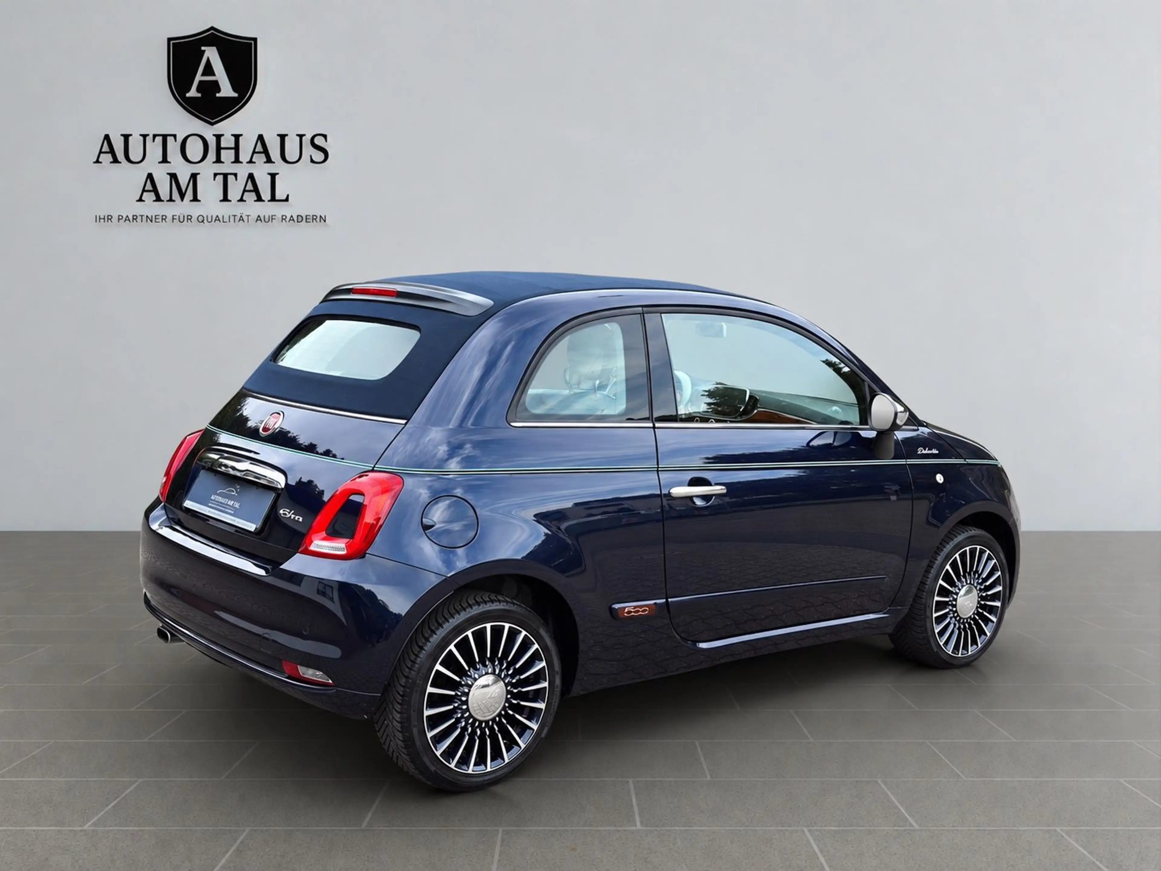 Fiat 500C Riva Cabrio Orig. 19Tkm~Rarität! — photo 7