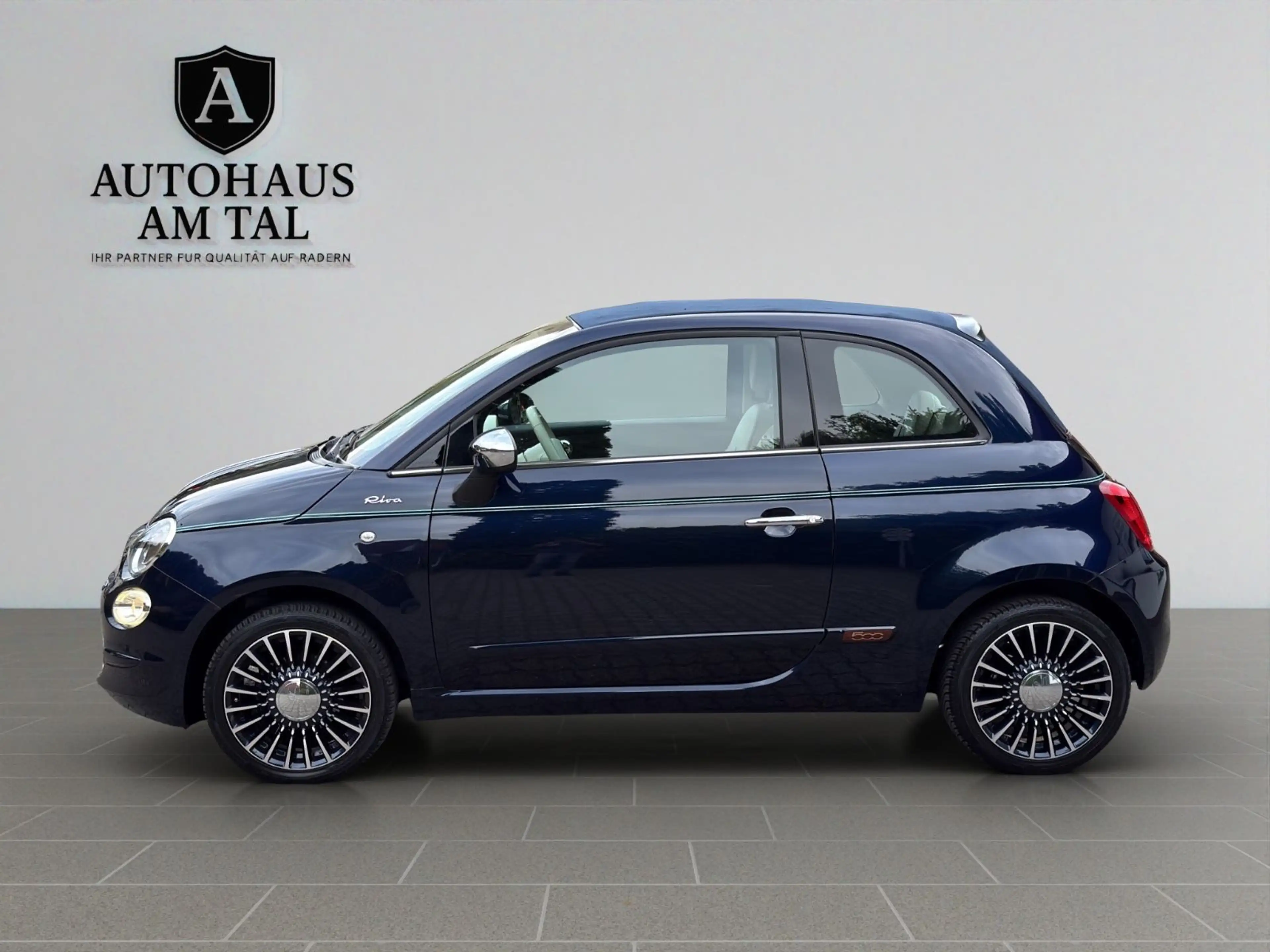 Fiat 500C Riva Cabrio Orig. 19Tkm~Rarität! — photo 4